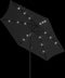 vidaXL - Parasol - met - LED-verlichting - en - stalen - paal - 300 - cm - zwart