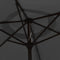 vidaXL - Parasol - met - LED-verlichting - en - stalen - paal - 300 - cm - antraciet