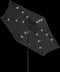 vidaXL - Parasol - met - LED-verlichting - en - stalen - paal - 300 - cm - antraciet