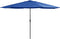 vidaXL - Parasol - met - metalen - paal - 390 - cm - azuurblauw