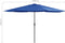 vidaXL - Parasol - met - metalen - paal - 390 - cm - azuurblauw