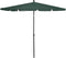 vidaXL - Parasol - met - paal - 210x140 - cm - zandkleurig