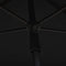 vidaXL - Parasol - met - paal - 210x140 - cm - zwart