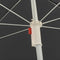 vidaXL - Parasol - met - stalen - paal - 180 - cm - antracietkleurig