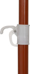 vidaXL - Parasol - met - stalen - paal - 180 - cm - antracietkleurig