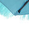 vidaXL - Parasol - met - stalen - paal - 223x223x213 - cm - blauw