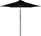 vidaXL - Parasol - met - stalen - paal - 225x225x212 - cm - zwart