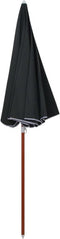 vidaXL - Parasol - met - stalen - paal - 240 - cm - antracietkleurig