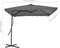 vidaXL - Parasol - met - stalen - paal - 250x250 - cm - antraciet
