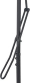 vidaXL - Parasol - met - stalen - paal - 250x250x230 - cm - zwart