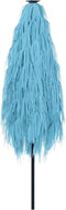 vidaXL - Parasol - met - stalen - paal - 268x268x226 - cm - blauw
