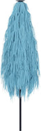 vidaXL - Parasol - met - stalen - paal - 288x288x225 - cm - blauw