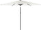 vidaXL - Parasol - met - stalen - paal - 288x288x225 - cm - wit
