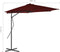 vidaXL - Parasol - met - stalen - paal - 300 - cm - antraciet
