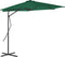 vidaXL - Parasol - met - stalen - paal - 300 - cm - groen