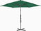 vidaXL - Parasol - met - stalen - paal - 300 - cm - groen