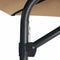 vidaXL - Parasol - met - stalen - paal - 300 - cm - taupe
