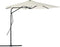 vidaXL - Parasol - met - stalen - paal - 300 - cm - zandkleurig