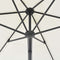 vidaXL - Parasol - met - stalen - paal - 300 - cm - zandkleurig