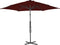 vidaXL - Parasol - met - stalen - paal - 300 - cm - zandkleurig