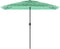 vidaXL - Parasol - met - stalen - paal - 300x200x250 - cm - groen