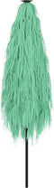 vidaXL - Parasol - met - stalen - paal - 300x200x250 - cm - groen