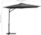 vidaXL - Parasol - met - stalen - paal - 300x250 - cm - antraciet