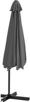 vidaXL - Parasol - met - stalen - paal - 300x250 - cm - antraciet