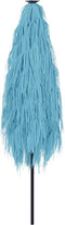 vidaXL - Parasol - met - stalen - paal - 388x388x248 - cm - blauw
