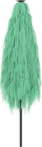 vidaXL - Parasol - met - stalen - paal - 388x388x248 - cm - groen