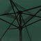 vidaXL - Parasol - rechthoekig - 200x300 - cm - groen