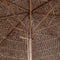 vidaXL - Parasol - van - bamboe - met - dak - van - bananenbladeren - 270 - cm