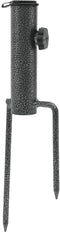 vidaXL - Parasolstandaards - met - pennen - 2 - st - 9x35 - cm - gegalvaniseerd - staal