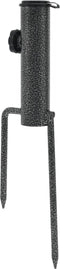 vidaXL - Parasolstandaards - met - pennen - 2 - st - 9x35 - cm - gegalvaniseerd - staal