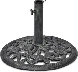 vidaXL - Parasolvoet - 12 - kg - 48 - cm - gietijzer