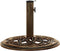 vidaXL - Parasolvoet - 12 - kg - 48 - cm - gietijzer - wit
