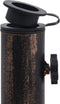 vidaXL - Parasolvoet - 12 - kg - 49 - cm - gietijzer - bronskleurig