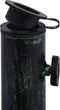 vidaXL - Parasolvoet - 12 - kg - 49 - cm - gietijzer - groen