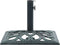 vidaXL - Parasolvoet - 12 - kg - 49 - cm - gietijzer - wit