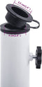 vidaXL - Parasolvoet - 12 - kg - 49 - cm - gietijzer - wit