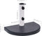 vidaXL - Parasolvoet - 40x28x4 - cm - graniet - zwart
