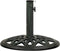 vidaXL - Parasolvoet - 40x40x32 - cm - gietijzer - groen