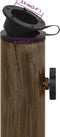 vidaXL - Parasolvoet - 44x44x31 - cm - gietijzer - bronskleurig