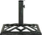 vidaXL - Parasolvoet - 44x44x31 - cm - gietijzer - groen