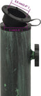vidaXL - Parasolvoet - 44x44x31 - cm - gietijzer - groen