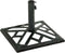 vidaXL - Parasolvoet - 44x44x31 - cm - gietijzer - groen