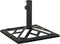 vidaXL - Parasolvoet - 44x44x31 - cm - gietijzer - groen