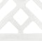 vidaXL - Parasolvoet - 44x44x31 - cm - gietijzer - wit
