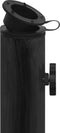 vidaXL - Parasolvoet - 44x44x31 - cm - gietijzer - zwart