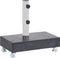 vidaXL - Parasolvoet - 45x25x8 - cm - graniet - zwart